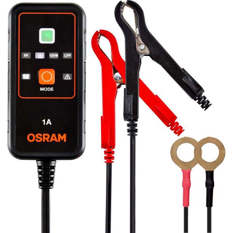 Chargeur de maintenance 6/12V OSRAM OEBCS901 1A (2)