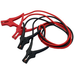 Câbles de démarrage 25mm2 - 3,5m - pour moteur à essence jusqu´à 5,5L de cylindré et diesel jusqu´à 3L (4)