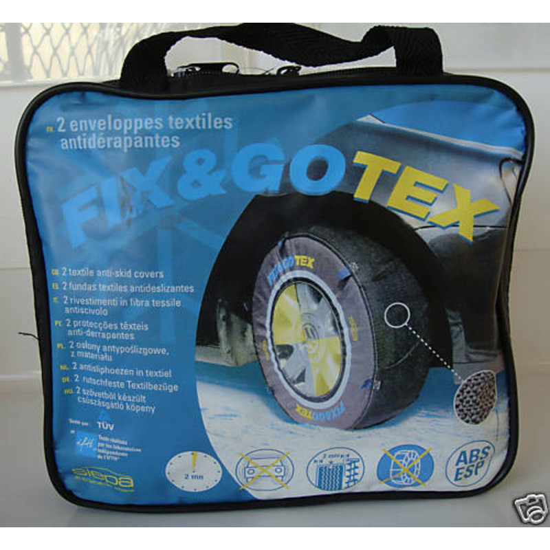 Chaussettes Neige Tourisme FIX & GO TEX XS ,Taille : -175/60-13