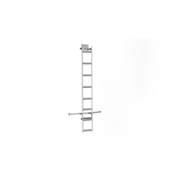 Echelle MTS Aluminium pour Galerie de toit Iveco Daily H2 dès 2014