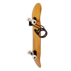 Range Skateboard Individuel Mural avec Antivol - Mottez M059SMUR (4)