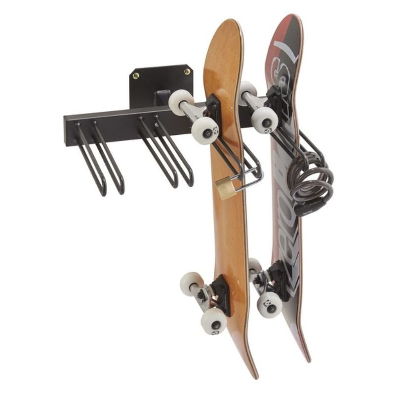 Range 4 Skateboards Mural avec Antivol - Mottez M059S4MUR (2)