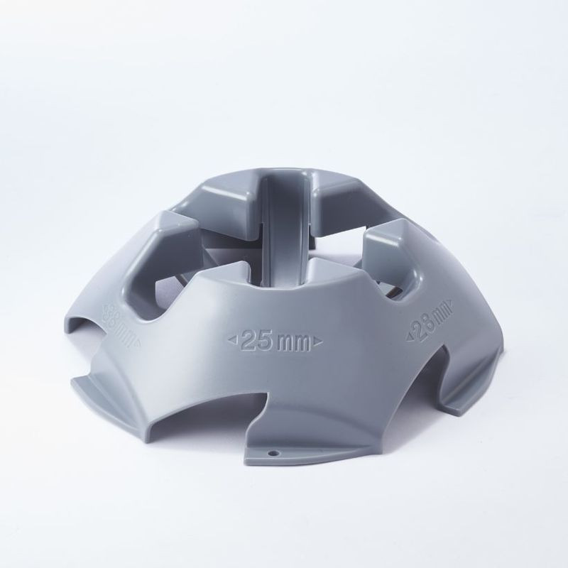 Support trottinette au sol gris - Mottez M058QGR (2)