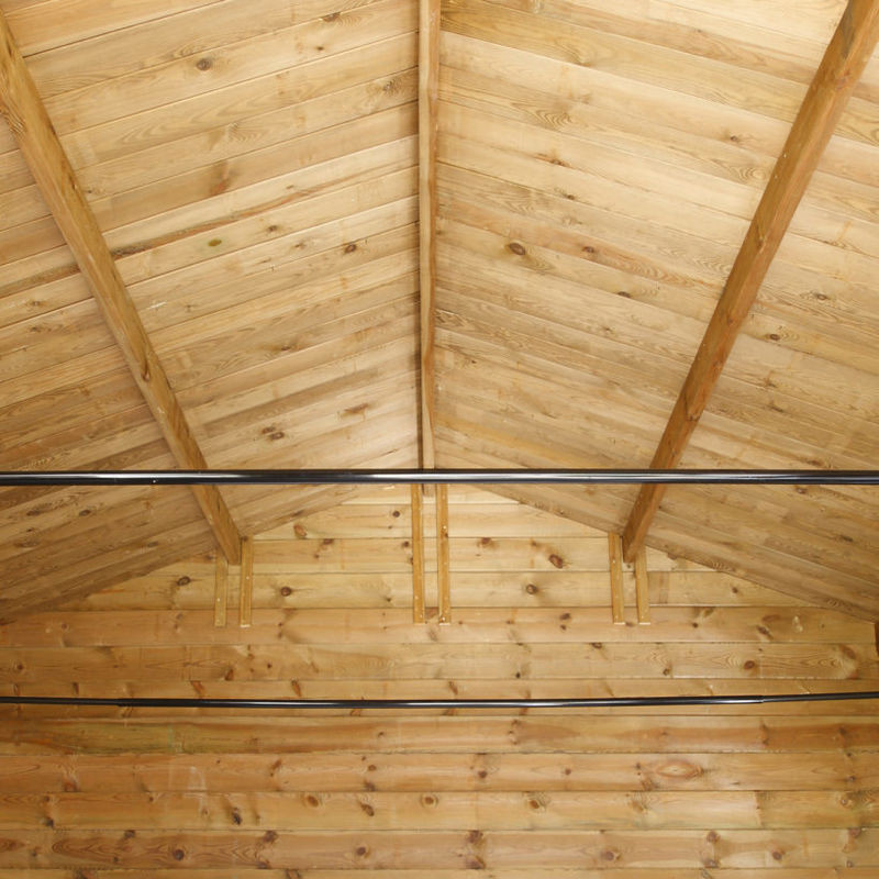 Porte tout abri de jardin - Mottez J080P (2)