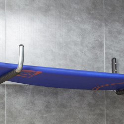 Crochet gainé 50 cm rabattable - Mottez F206G (2)