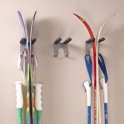 Crochet Porte-Skis mural - Mottez F205G (2)