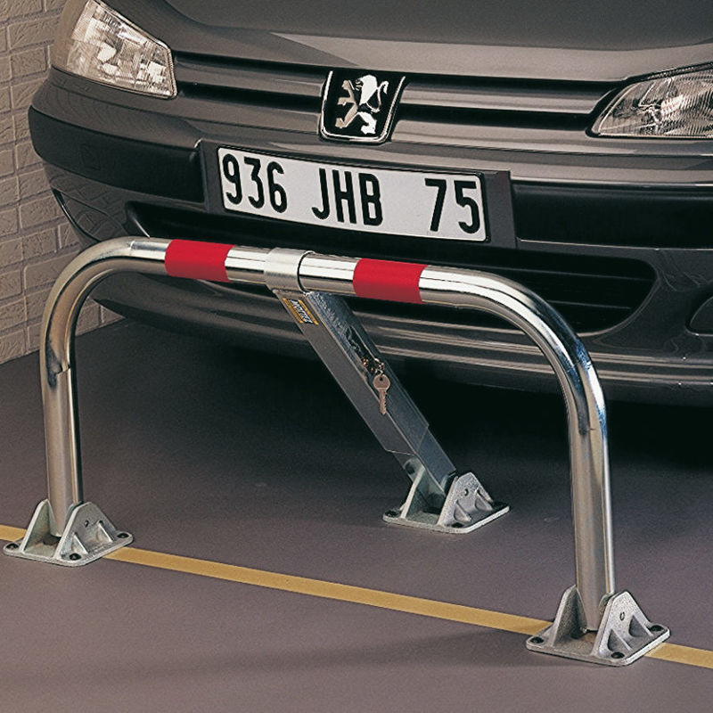 Barriere de parking ECO 3 pieds Standard - Serrure Cylindre européen - Mottez B310C
