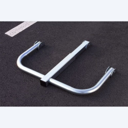 Barrière de Parking Rabattable Eco - Serrure cylindre européen - Mottez B307CPR (2)