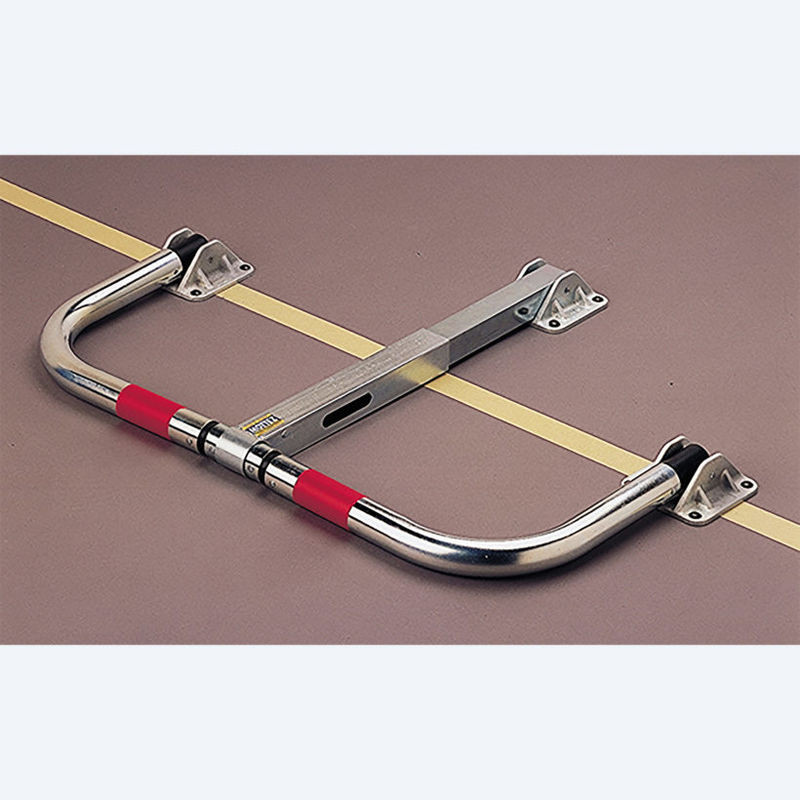 Barrière de Parking Rabattable indéformable - serrure identique - Mottez B304CCI (2)