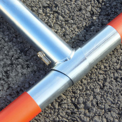 Barrière de Parking Rabattable 3 Pieds SPECIAL MACADAM - Mottez B301C (3)