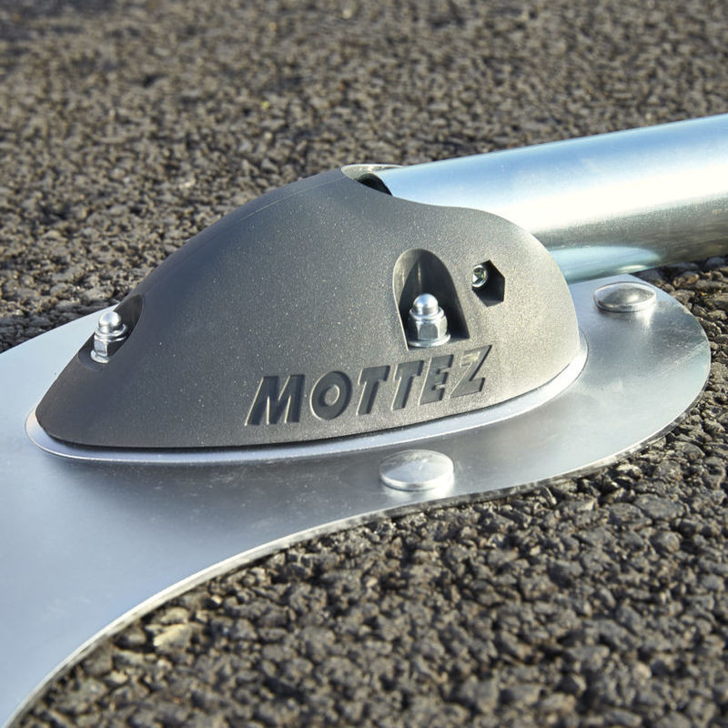 Barrière de Parking Rabattable 3 Pieds SPECIAL MACADAM avec clés identiques - Mottez B301CCI (3)