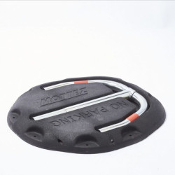 Barrière de parking en caoutchouc recyclé - Mottez B296C (2)