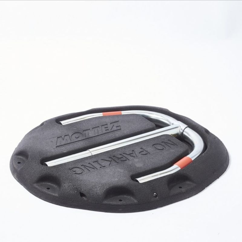 Barrière de parking en caoutchouc recyclé - Mottez B296C (2)