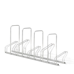 Râtelier à vélos 5 Vélos - 2 Niveaux côte à côte avec Arceaux - Mottez B200AR