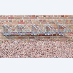 Range 5 vélos mural à 45° -  Mottez B141V