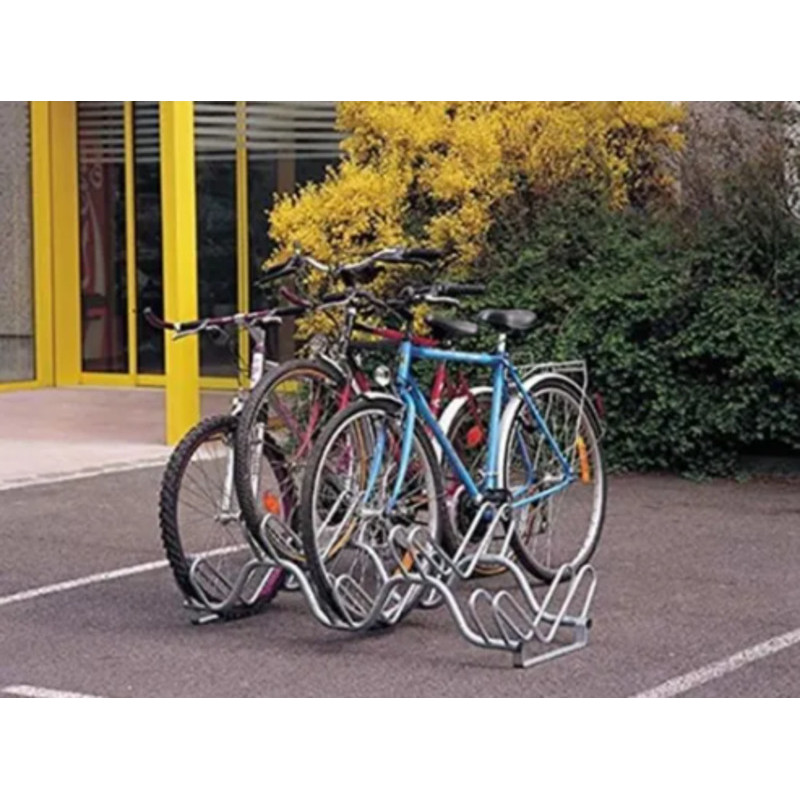 Râtelier à vélos 3 Vélos - 2 Niveaux - Mottez B136V