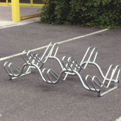 Râtelier à vélos 5 Vélos - 2 Niveaux - Mottez B132V