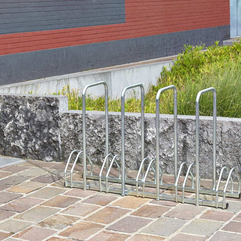 Râtelier à vélos 5 Vélos avec Arceaux - Mottez B131AR (1)