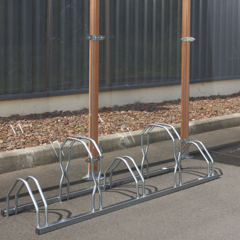 Râtelier à vélos 5 Vélos - 2 Niveaux - Mottez B129V (1)