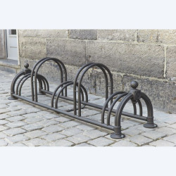 Râtelier à vélos 5 Vélos - 2 Niveaux modèle Versailles - Mottez B129US