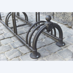 Râtelier à vélos 5 Vélos - 2 Niveaux modèle Versailles - Mottez B129US (2)