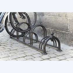 Râtelier à vélos 5 Vélos - 2 Niveaux modèle Versailles - Mottez B129US (3)