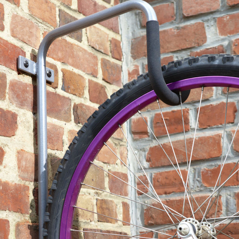 Range vélo mural individuel antivol - Mottez B123P (2)