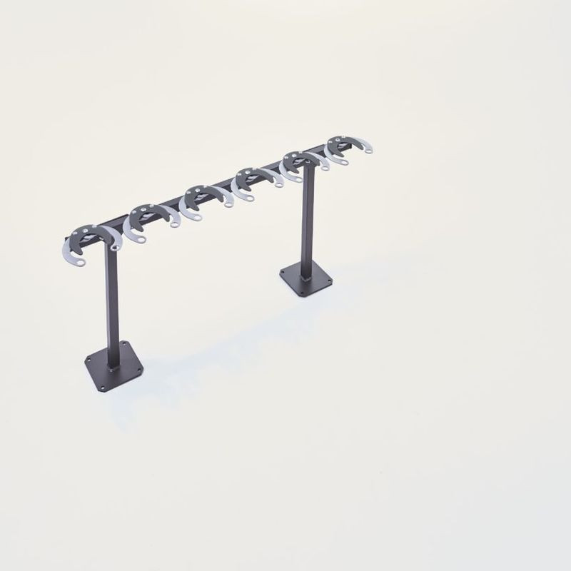 Range 6 Trottinettes sur pied - Mottez B061C6 (3)