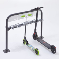 Range 12 Trottinettes sur pied - Mottez B061C12 (2)