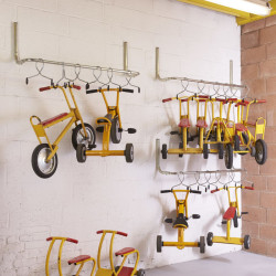 Râtelier mural 6 Trottinettes - Mottez B059CMUR (2)
