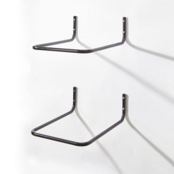 Lot de 2 supports range pneus - Mottez B057Q (2)