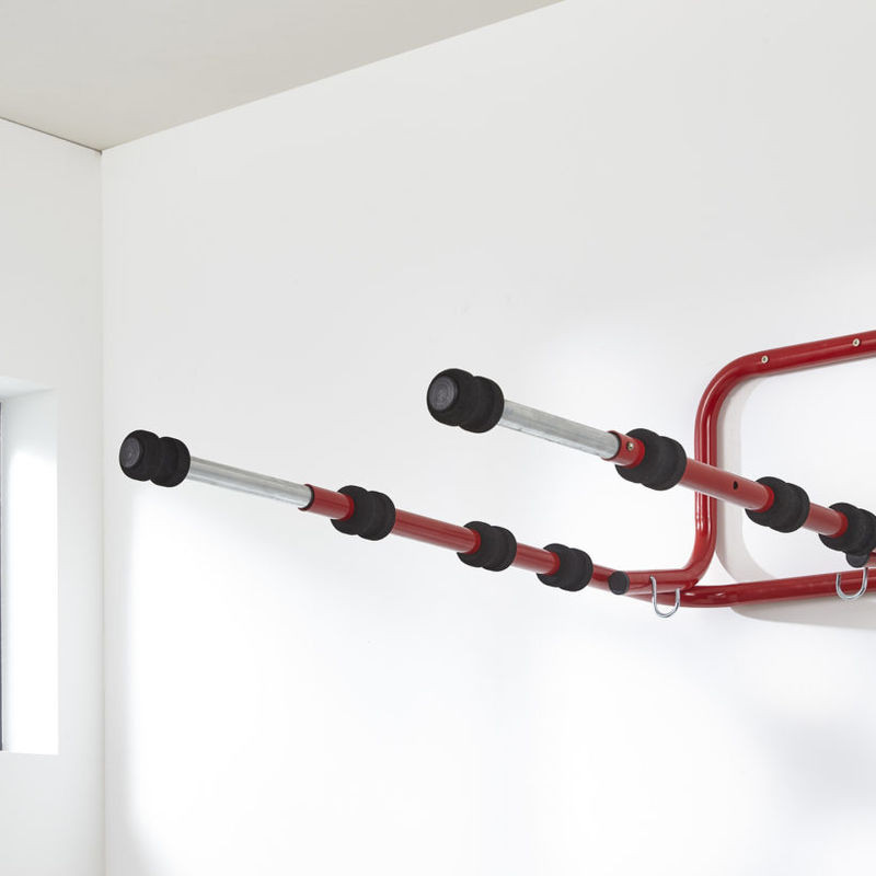 Support mural et rabattable 4 vélos ou multi-usage - Mottez B053Q4RA (1)
