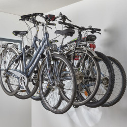 Support mural et rabattable 4 vélos ou multi-usage - Mottez B053Q4RA (3)