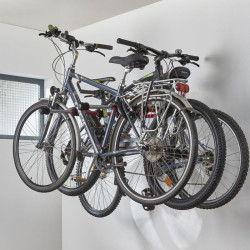Support mural et rabattable 4 vélos ou multi-usage - Mottez B053Q4RA (4)