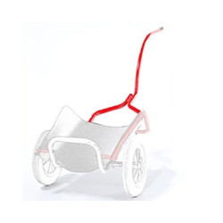 Adaptateur pour transformer le chariot de randonnée en chariot pour vélos. (2)