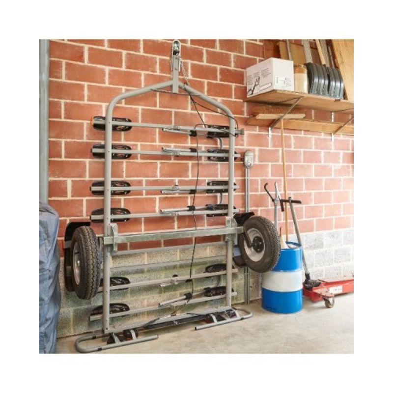 Remorque - Porte-velos 6 velos sur Attelage - Mottez A356S (3)