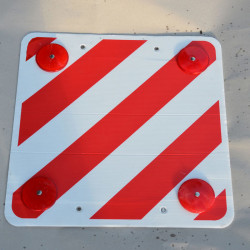 Panneau de signalisation camping-car / porte-vélos - Mottez A160V (2)