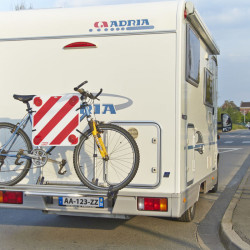 Panneau de signalisation camping-car / porte-vélos - Mottez A160V (4)