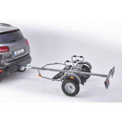 Remorque - Porte-velos 4 Vélos Electriques sur Attelage - Mottez A144V4ELEC