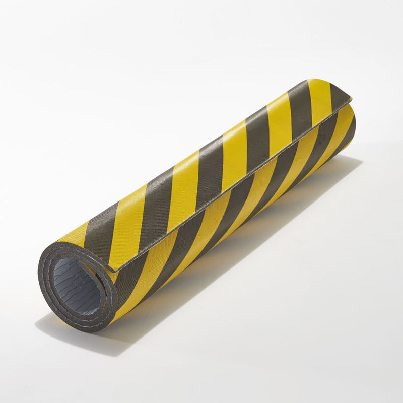 Mousse de Protection Murale Jaune et noire - Mottez A096RLXJA (1)