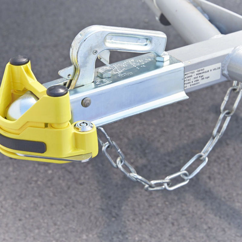 Antivol Tête d´attelage permanent - Mottez A075B (1)