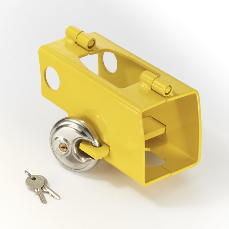 Antivol Universel Caravane - Remorque attelée ou désattelée - Mottez A069F (1)