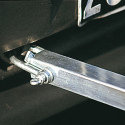 Barre de remorquage homologuée Tüv Longueur montée 1,70m | Pour véhicule de tourisme jusqu´à 2T500 | 2 tubes diamètre 35 et 40mm (3)