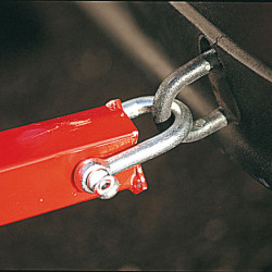 Barre de remorquage homologuée Tüv Longueur montée 1,70m | Pour véhicule de tourisme jusqu´à 2T500 | 2 tubes diamètre 35 et 40mm (4)