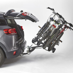 Porte-vélos sur attelage Rabattable 4 vélos - Mottez Diane 4 / A040P4RA (2)