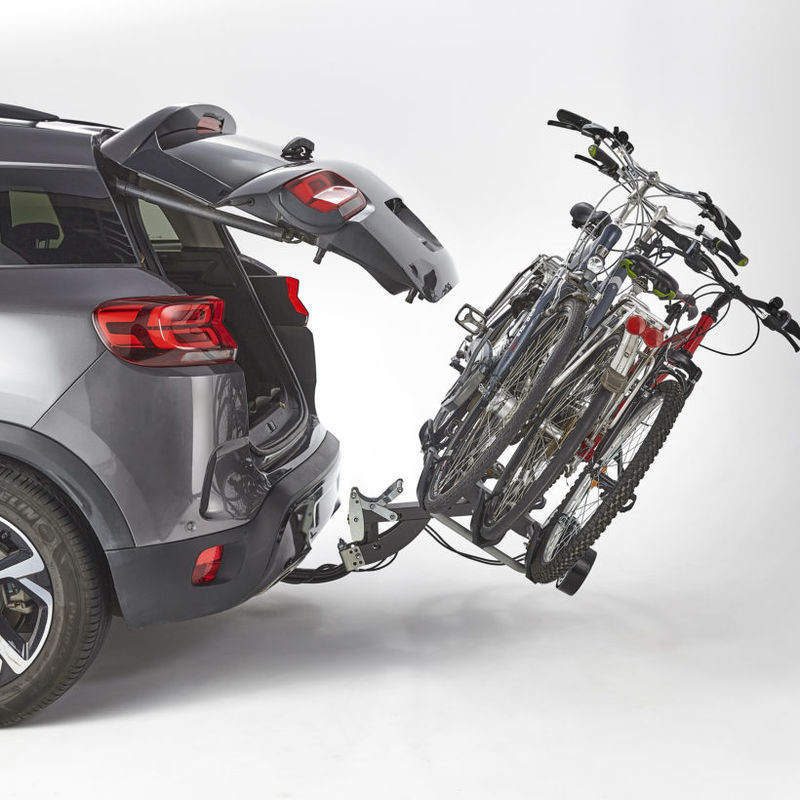 Porte-vélos sur attelage Rabattable 3 vélos - Mottez Diane 3 / A40P3RA (2)
