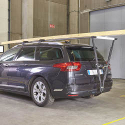 Prolongement Barres de toit avec Fixation sur Attelage - Mottez A050C