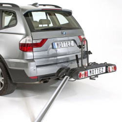 Porte-vélos sur attelage Rabattable / Pliable 2 vélos électriques - Mottez A028P2 - ZEUS