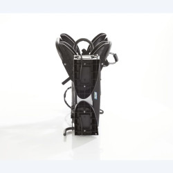 Porte-vélos sur attelage Rabattable / Pliable 2 vélos électriques - Mottez A028P2 - ZEUS (3)