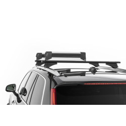 Porte-Skis Aluminium sur Barres de Toit avec Serrures - 4 Paires Skis ou 2 Surfs - Menabo Yelo (2)